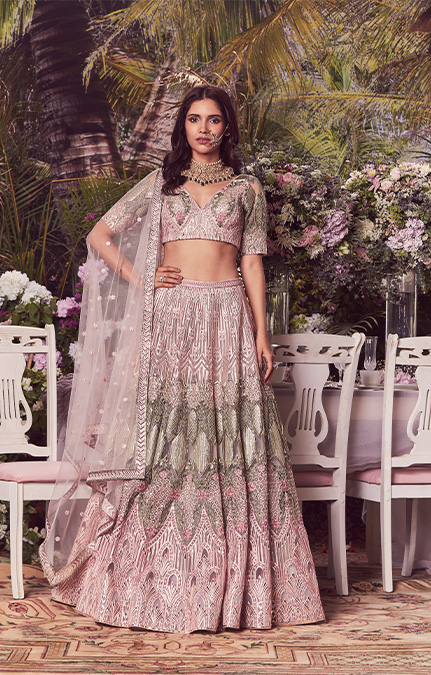 falguni shane peacock lehenga